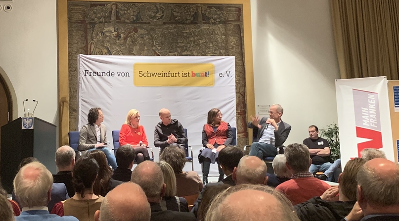 Podiumsgespräch beim Festakt