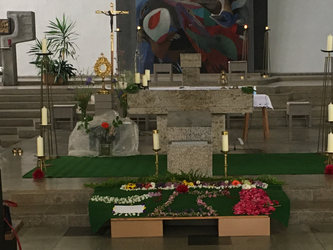 Gemeindefronleichnam in St. Josef