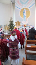 Sternsingergottesdienst der Gemeinden Maria Hilf und St. Anton 2022