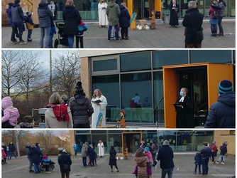Ökumenischer Familiengottesdienst an der Gartenstadtschule 1