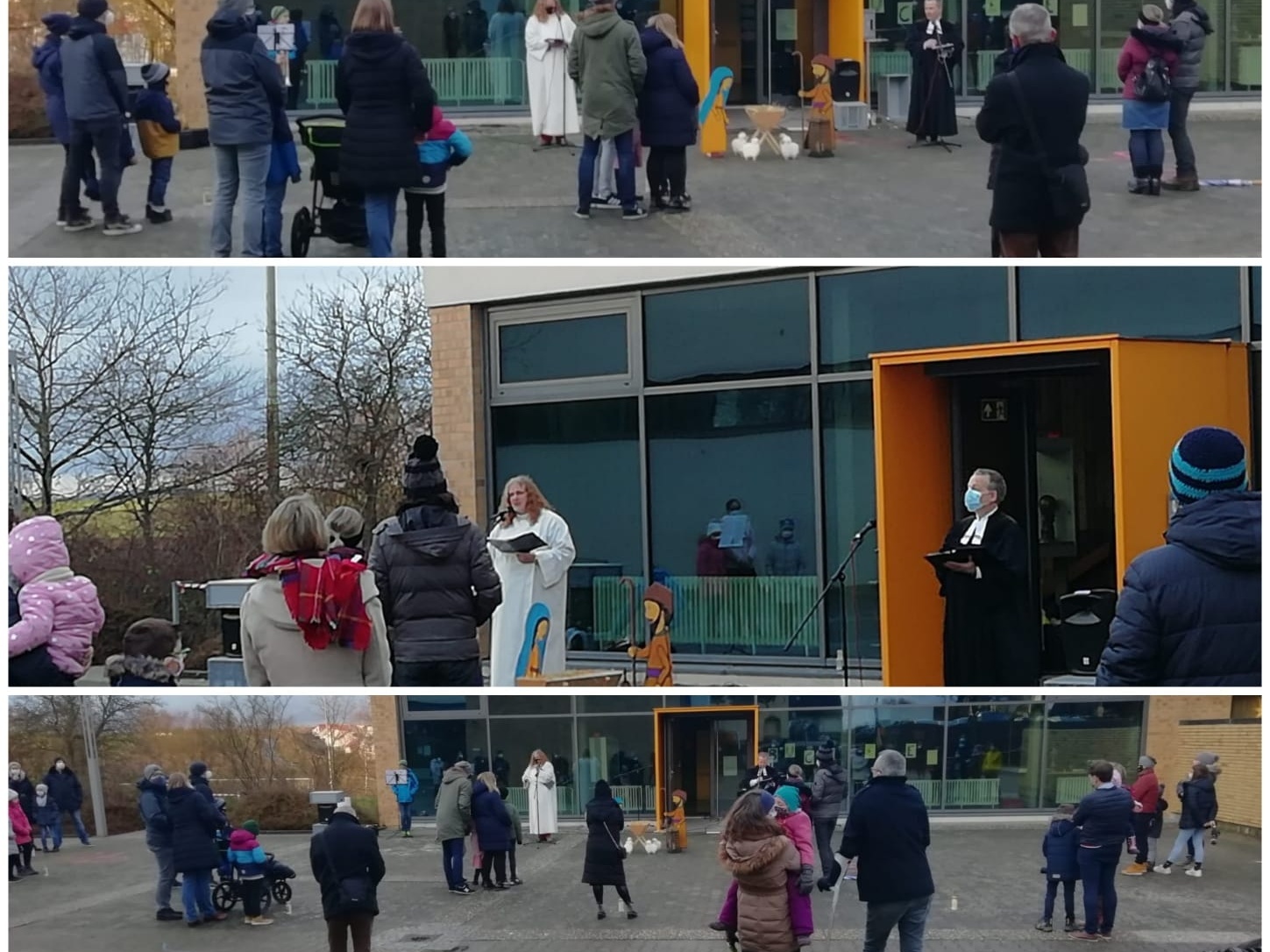 Ökumenischer Familiengottesdienst an der Gartenstadtschule 1