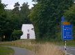Blick von der Kreisstraße hin zur Autobahnkapelle