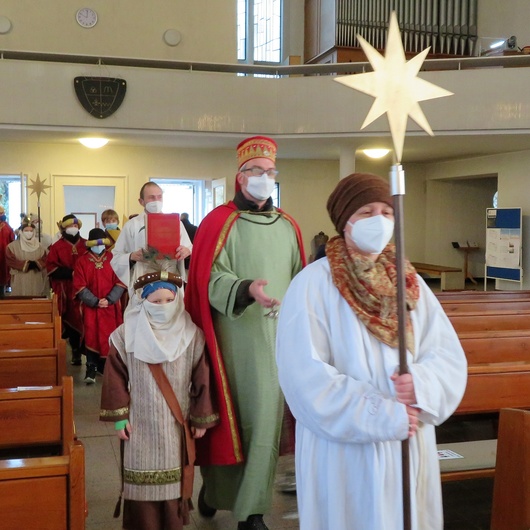 Sternsingergottesdienst der Gemeinden Maria Hilf und St. Anton 2022