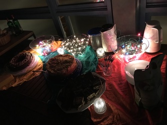 Kaffee und Kuchen des Kindergartens Bild: Kaffee und Kuchen des Kindergartens