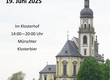 Das ist ein Einladungsplakat. Auf dem Bild ist die Wallfahrtskirche Fährbrück.