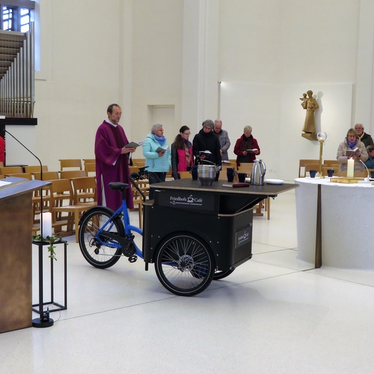 Segnung Friedhofsfahrrad