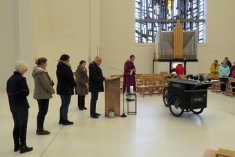Segnung Friedhofsfahrrad