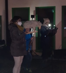 Gabi Treutlein und Martina Werb Hirtenfeuer