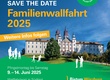 Plakat des Bistums Würzburg als Einladung. Es hat ein quadratisches Format.