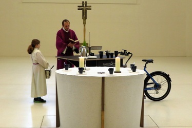 Segnung Friedhofsfahrrad