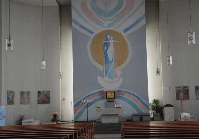 Bild: Kirchenraum Maria Hilf