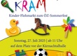 Plakat zum Kinder-Flohmarkt