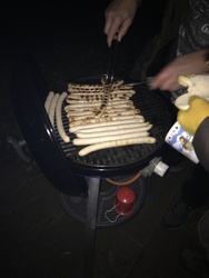 Würstchen vom Grill Bild: Würstchen vom Grill