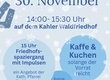 Begegnungs-Kaffee auf dem Kahler Waldfriedhof